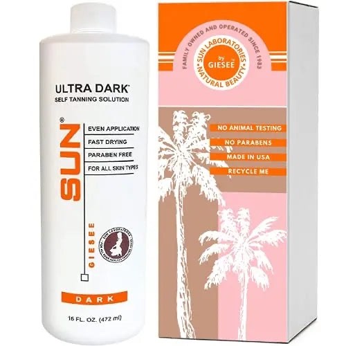Dark spray tan solution oz - spray,