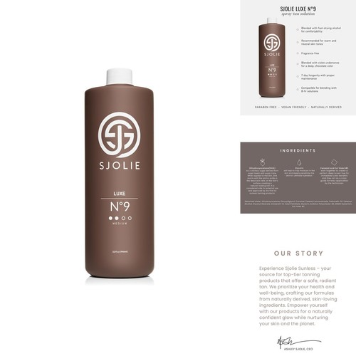 Sjolie violet spray tan - violet,